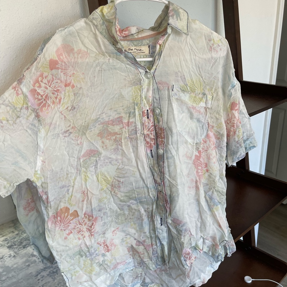 freepeople button up top